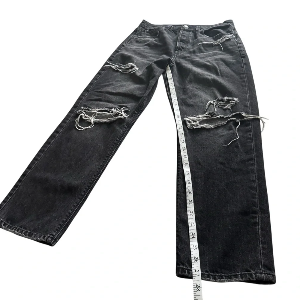 American Eagle Highest Rise ’90s Boyfriend Jeans – Size 6 - Picture 7 of 11